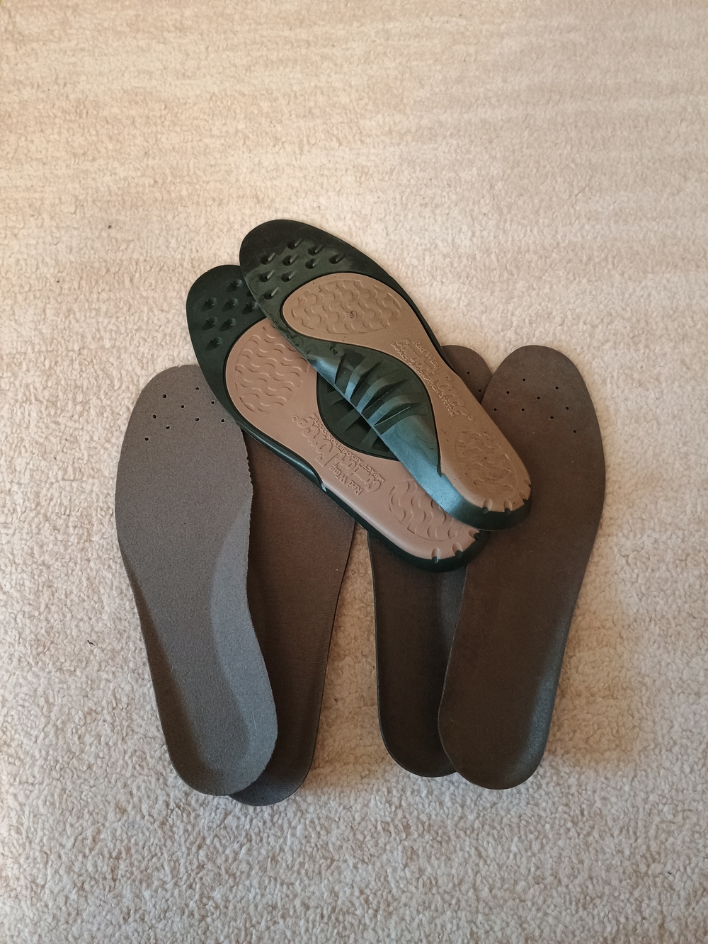 Red Wing Shoes Men's Insoles Size 9-9.5